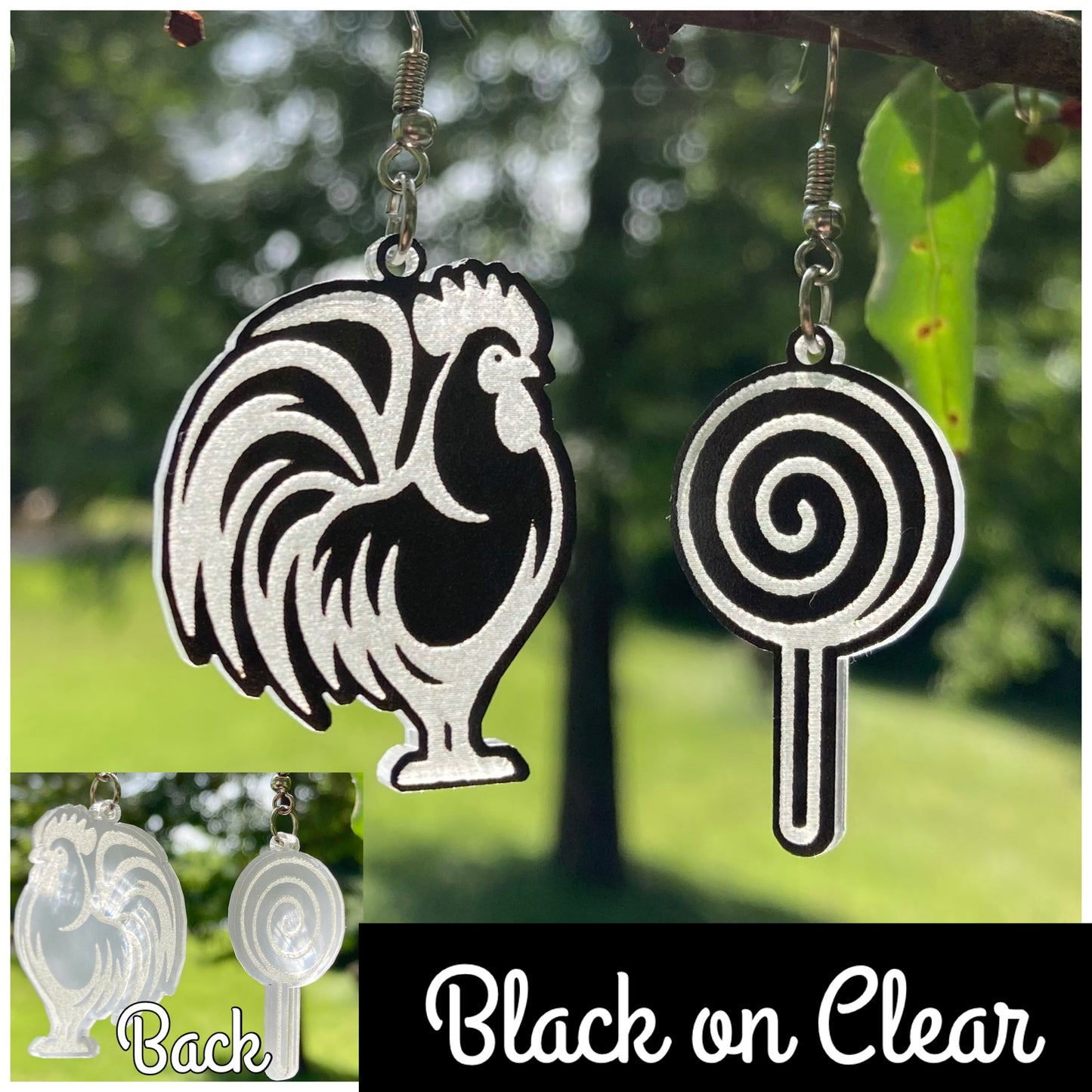 The Dottie Hinkle Collection | Black on clear