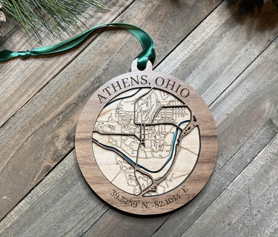 Athens, OH | Ornament | 45701